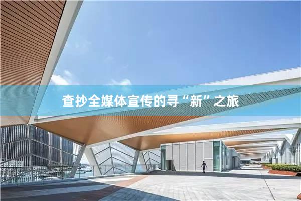 查抄全媒体宣传的寻“新”之旅